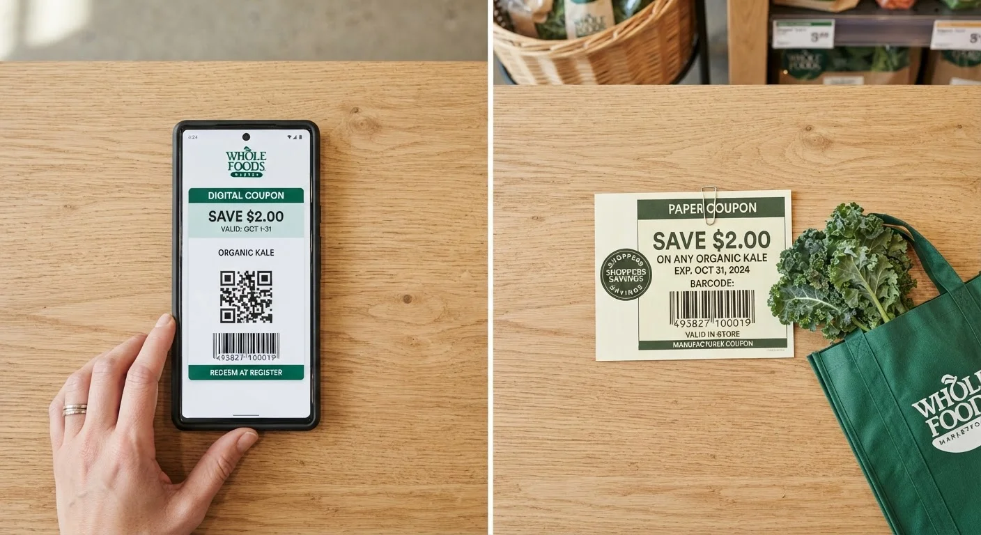 Digital Coupons vs. Paper Coupons: What Actually Saves You More