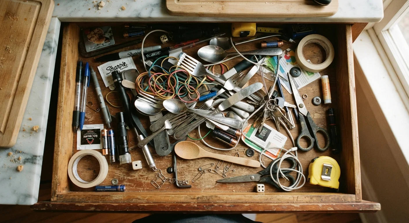 Kitchen Drawer Chaos: Why It Happens and How to Stop It