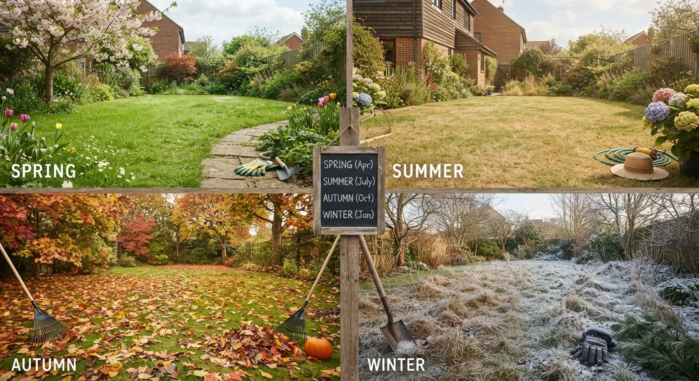 Lawn Care Through the Seasons: A Year-Round Maintenance Calendar