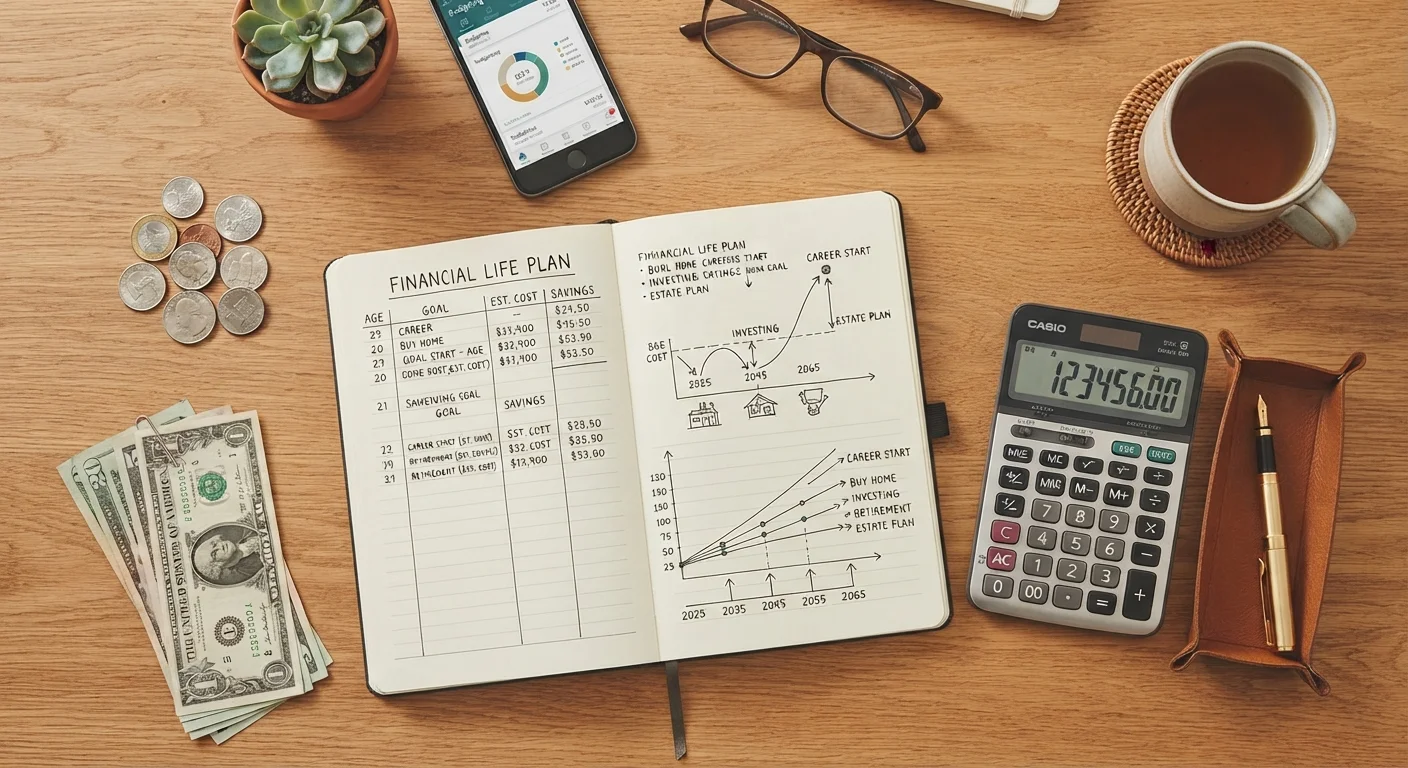 Managing Savings and Debt Across Every Stage of Adult Life