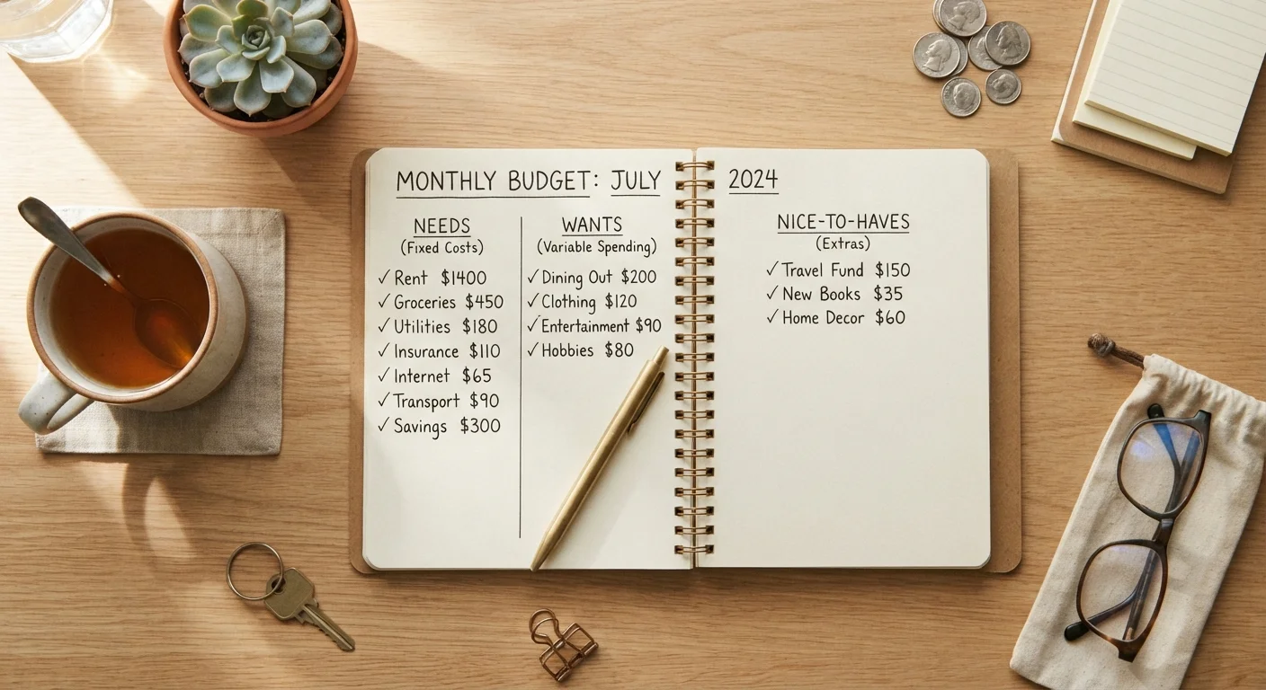 Needs, Wants, and Nice-to-Haves: Drawing the Line in Your Spending