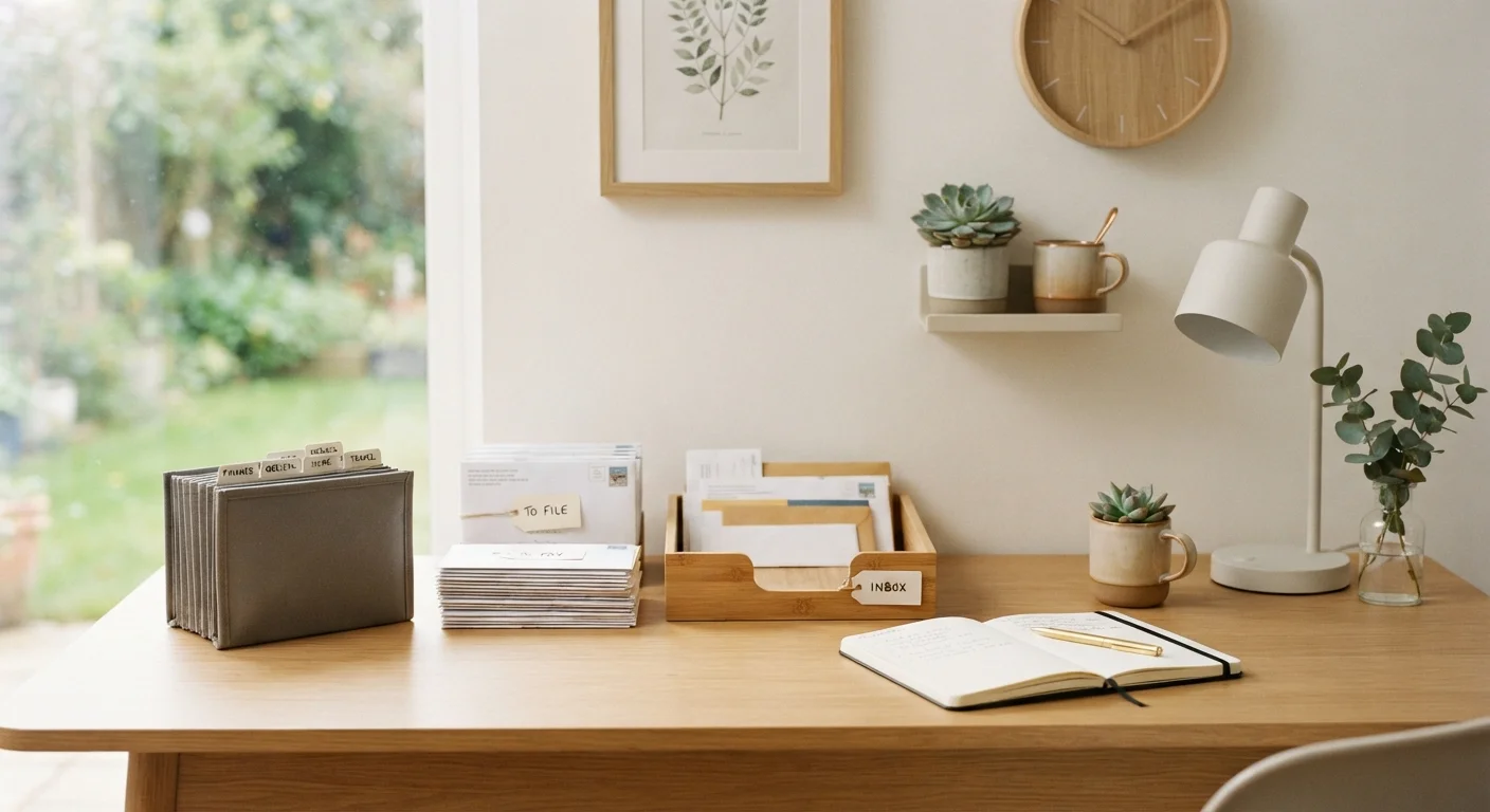 Paper Clutter: Why It Accumulates and How to Create a System That Lasts