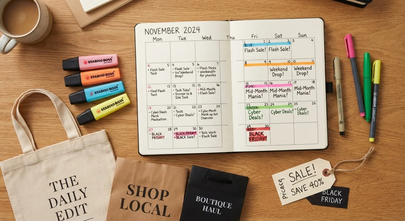 Seasonal Sale Calendars: When Major Retail Discounts Typically Appear