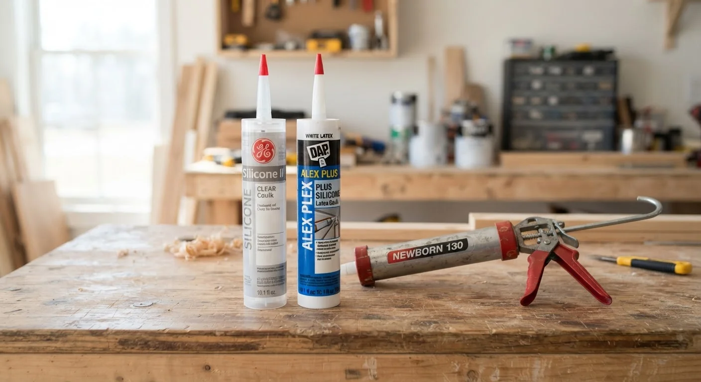 Silicone vs. Latex Caulk: Choosing the Right Sealant for Each Job