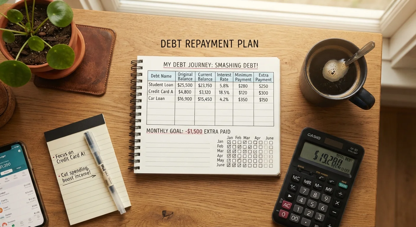 Strategies People Use to Pay Down Debt Faster Than Schedule