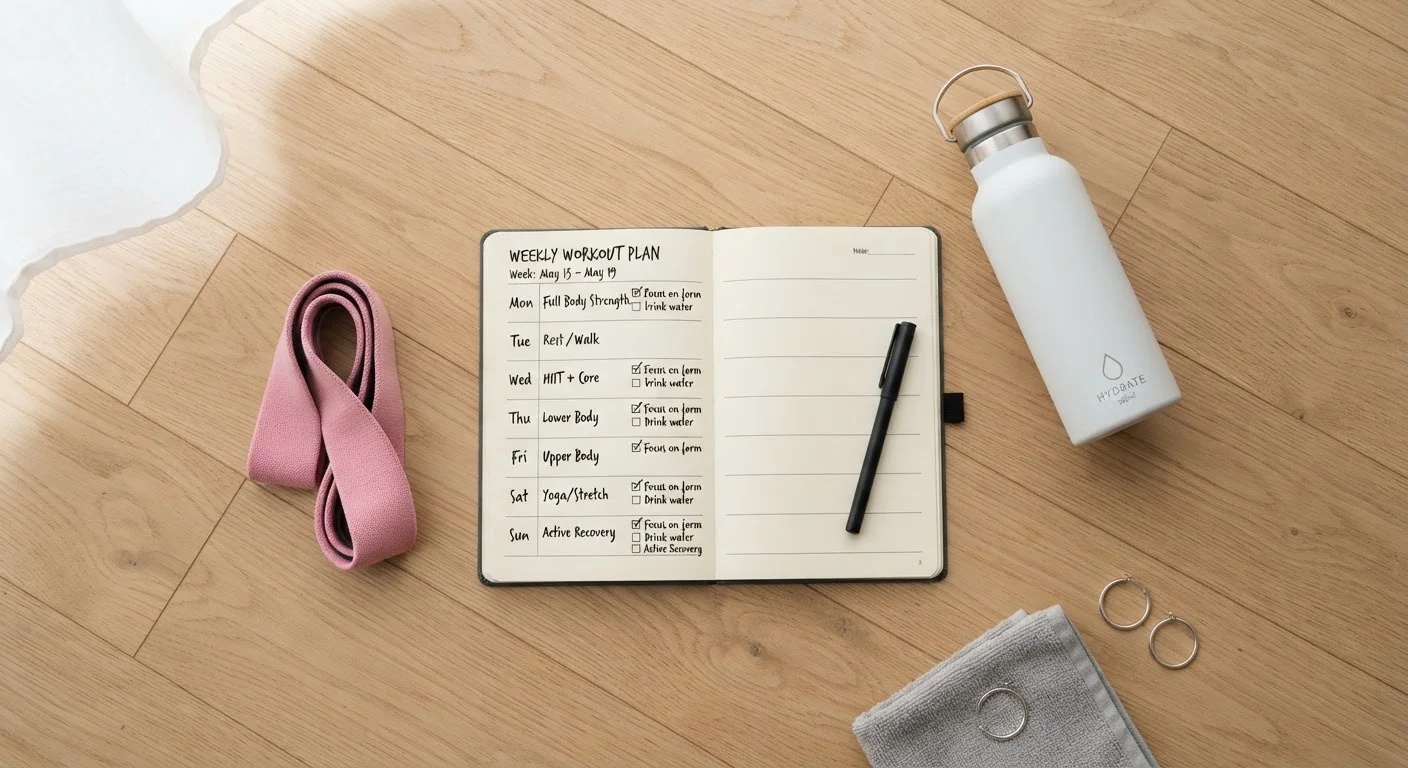 The Anatomy of a Well-Rounded Weekly Workout Plan